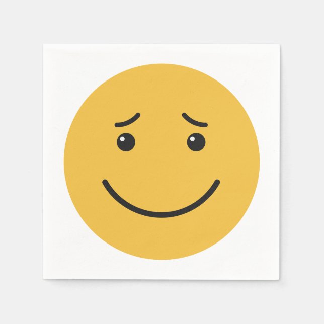 Niedliche Papierservietten 6/9 (Vorderseite)