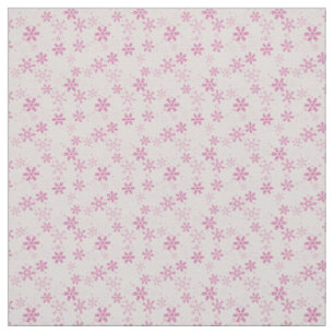 Niedliche Pasta Pink Winter Schneeflocken Weihnach Stoff