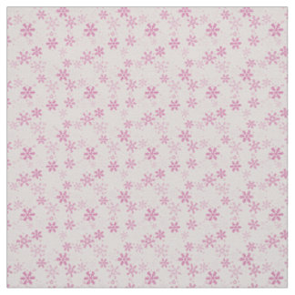 Niedliche Pasta Pink Winter Schneeflocken Weihnach Stoff