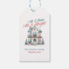 Niedliche Pastel Alles ist ruhig, alles ist hell Geschenkanhänger