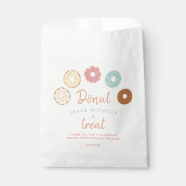 Niedliche Pastel Donut Verließ ohne Leckerei Gebur Geschenktütchen