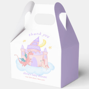 Niedliche Pastel Fairytale Dragon Unicorn Kinderdu Geschenkschachtel