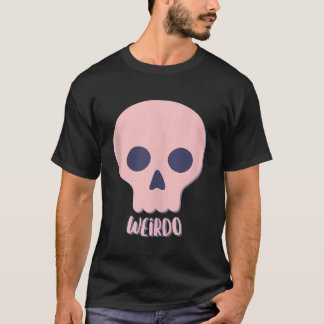 Niedliche Pastel Goth Skull Weirdo ästhetische Got T-Shirt