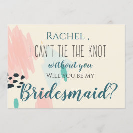 Niedliche Pastel kann ich den Knoten nicht ohne di Einladung