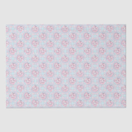 Niedliche Pastel Kawaii Bunny Dot Mandala Kunst, D Seidenpapier