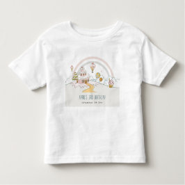 Niedliche Pastel Sweet Time Candy Land Kindergebur Kleinkind T-shirt
