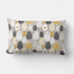Niedliche Pasteleier Lendenkissen