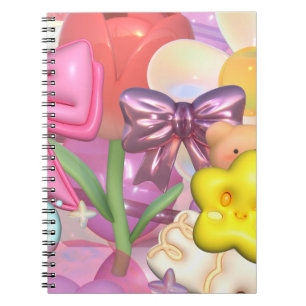 Niedliche Pastelkleber Notizblock