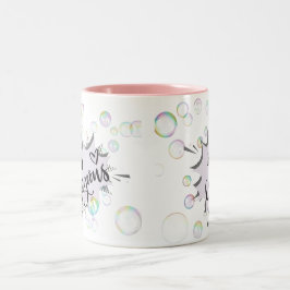 Niedliche Pastellblase hey herrliche Tasse