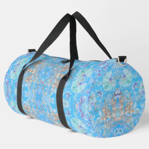 Niedliche Pastellblüte Duffle Bag