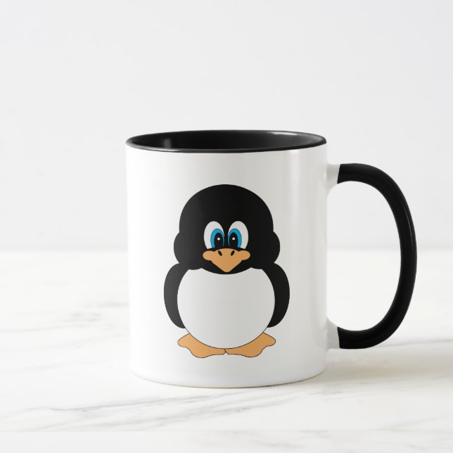 Niedliche Penguin-Tasse Tasse (Rechts)