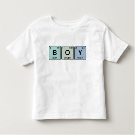 Niedliche Periodische Tabelle BOY Kleinkind T-shirt