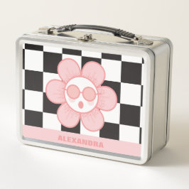 Niedliche Personalisiert School Metal Lunch Box