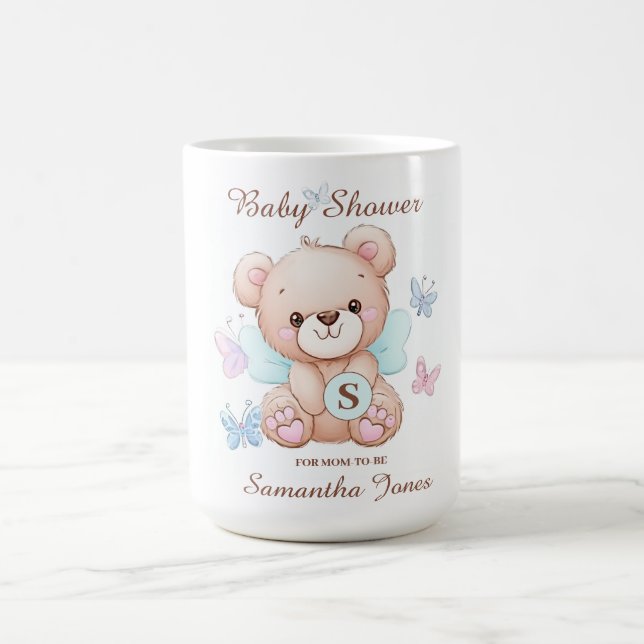 Niedliche Personalisierte Baby Dusche Tasse (Mittel)