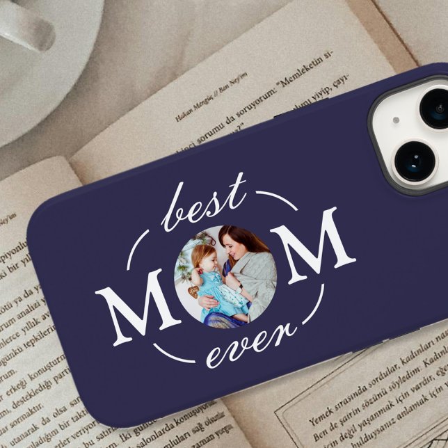 Niedliche Personalisierte Beste Mama je Foto Case-Mate iPhone Hülle (Von Creator hochgeladen)