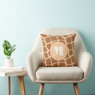 Niedliche Personalisierte Giraffen-Muster-Pillow Kissen