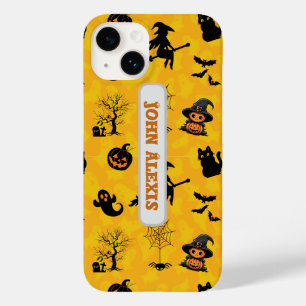 Niedliche Personalisierte Halloween-Silhouette Case-Mate iPhone 14 Hülle