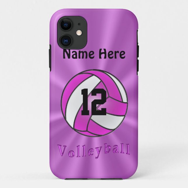 Niedliche Personalisierte iPhone 5S Volleyball-Hül Case-Mate iPhone Hülle (Rückseite)
