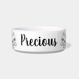 Niedliche Personalisierte Kätzchen Napf