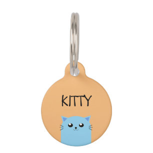 Niedliche Personalisierte Katze Haustiermarke