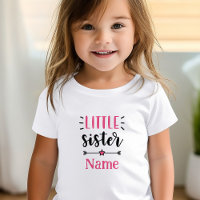 Niedliche Personalisierte kleine Schwester