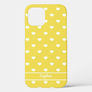 Niedliche personalisierte Namenswurzel gelb Case-Mate iPhone Hülle