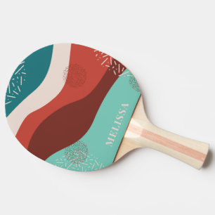 Niedliche Personalisierte Retro Tischtennis Schläger