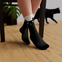 Niedliche Personalisierte Socken der Katzenkatze