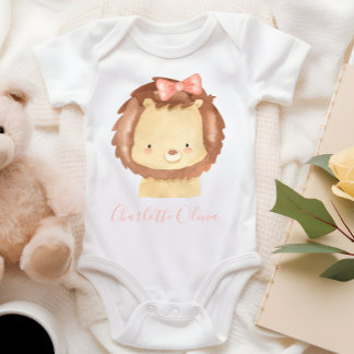 Niedliche Personalisierte Wasserfarbe Kinderleucht Baby Strampler
