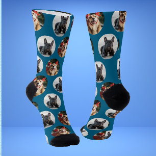 Niedliche Pet 2 Dog Foto Socken