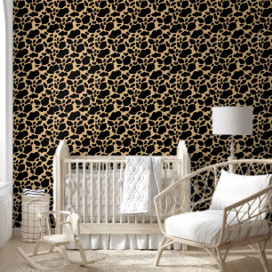 Niedliche Pfirsichhengste Unisex-Kinderzimmer Tapete