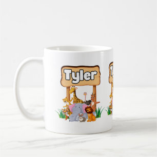 Niedliche Phantastische Zootierkid Kaffeetasse