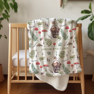 Niedliche Pilze aus dem Herbst   Aquarellbilder Sherpadecke