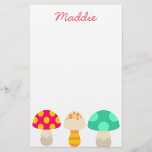 Niedliche Pilze Briefpapier