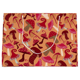 Niedliche Pilze Große Geschenktüte