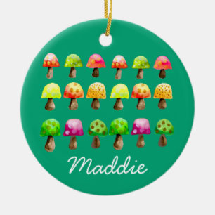 Niedliche Pilze Keramik Keramik Ornament