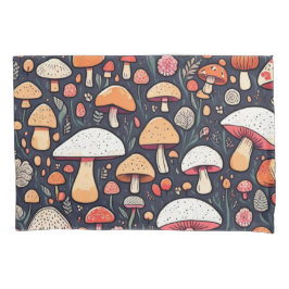 Niedliche Pilze Kissenbezug