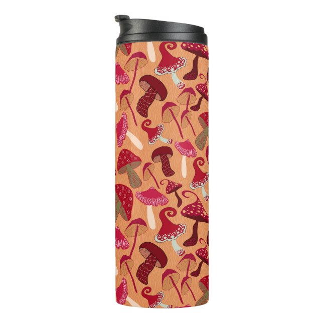 Niedliche Pilze Thermosbecher (Nach rechts gedreht)