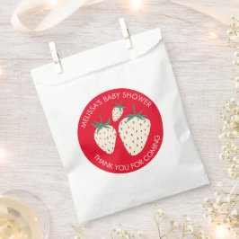 Niedliche Pineberry BABY SHOWER Custom Strawberry Geschenktütchen