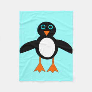 Niedliche Pinguin Fleece Blanket