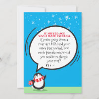 Niedliche Pinguin Funny Birthday Match Problem Car