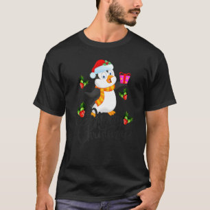 Niedliche Pinguin Weihnachten im Juli Santa Mistle T-Shirt