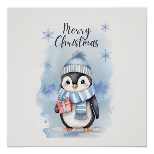 Niedliche Pinguine 2 Poster (Vorderseite)