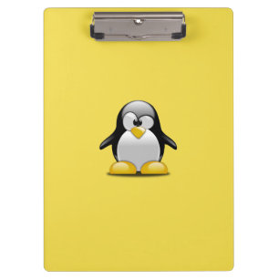 Niedliche Pinguine anpassen Klemmbrett