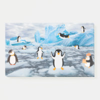 niedliche Pinguine im Antarktis