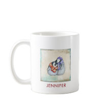 Niedliche Pinguine in Winterskarven und Hats nach