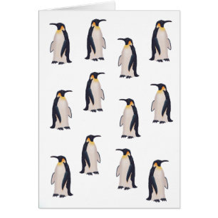 Niedliche Pinguine Muster