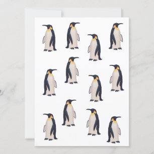 Niedliche Pinguine Muster