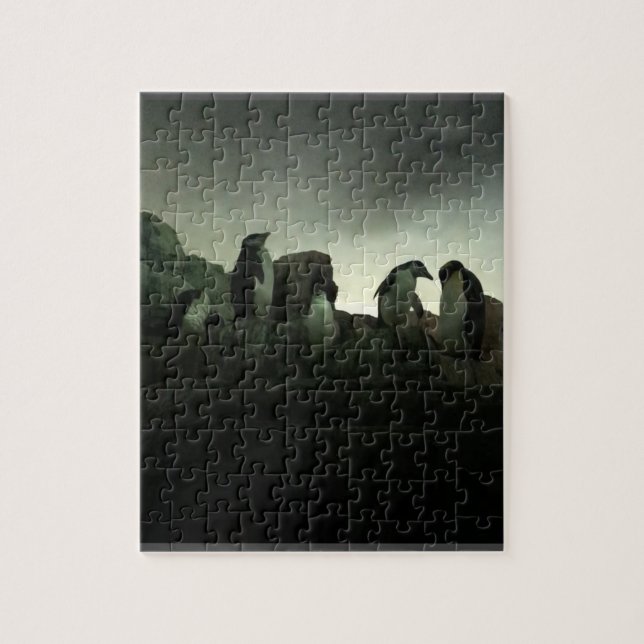 Niedliche Pinguine Puzzle (Vertikal)