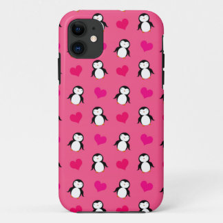 Niedliche Pinguinherzen iPhone 11 Hülle